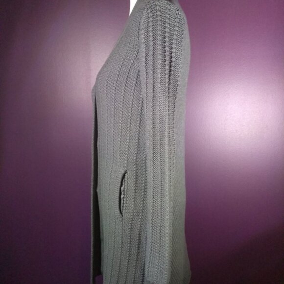 Gorgeous Vintage cabi Fall 2013 Grey Sweater Coat NWT with Pockets! - Picture 5 of 10